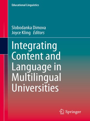 cover image of Integrating Content and Language in Multilingual Universities